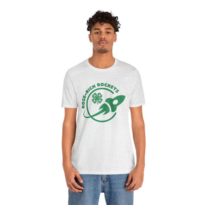 Adult Rose-Rich 4-H Rocketry Club Tee, Unisex T-Shirt