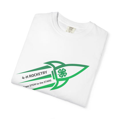 Adult, Rocket-Themed Unisex T-Shirt | From Stem to the Stars, 4-H Rocketry Shirt