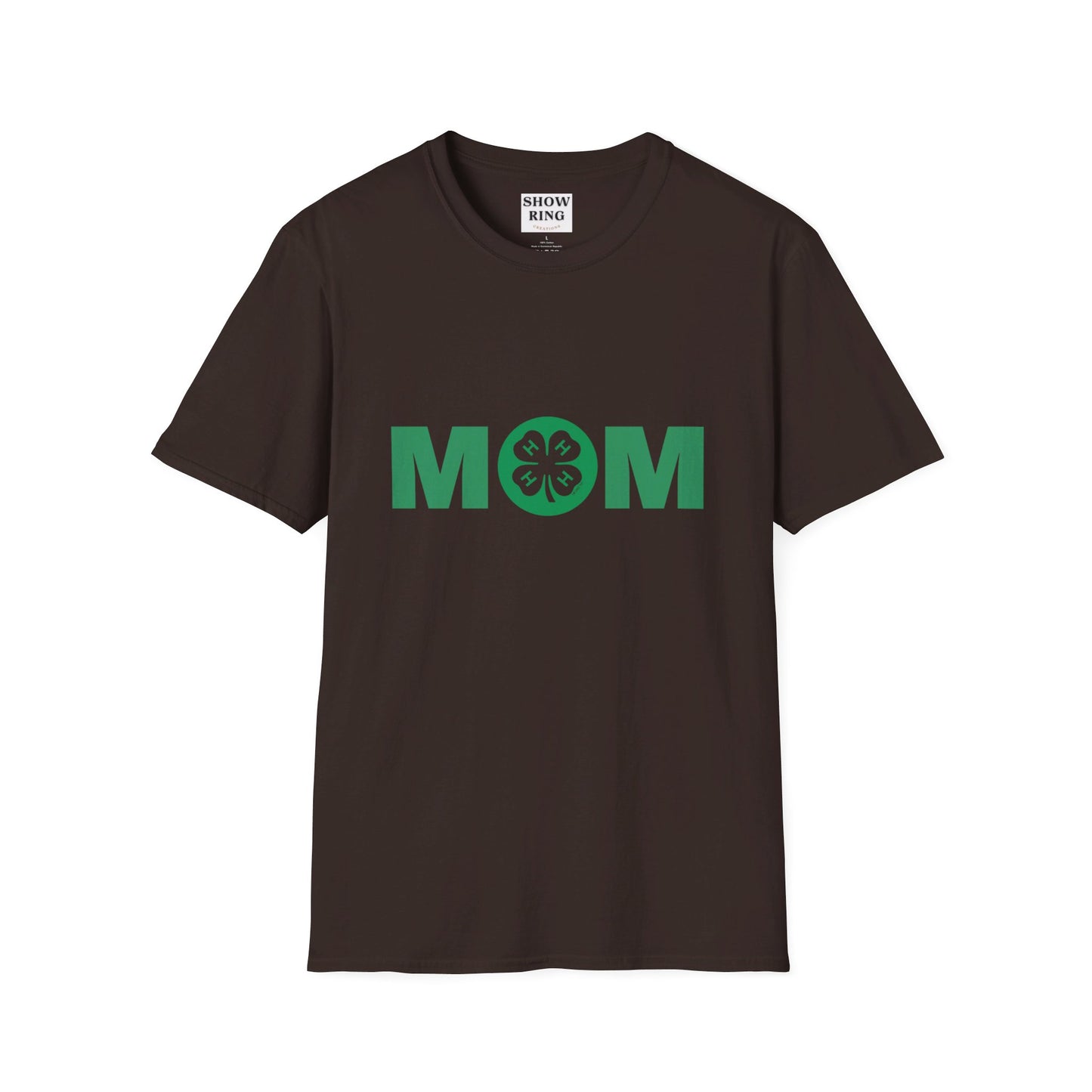 4-H Mom Shirt - Unisex Softstyle T-Shirt