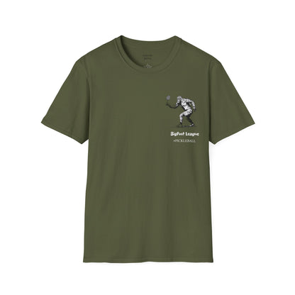 Pickleball Bigfoot League - Unisex Soft style T-Shirt for Men and Women