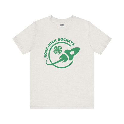Adult Rose-Rich 4-H Rocketry Club Tee, Unisex T-Shirt