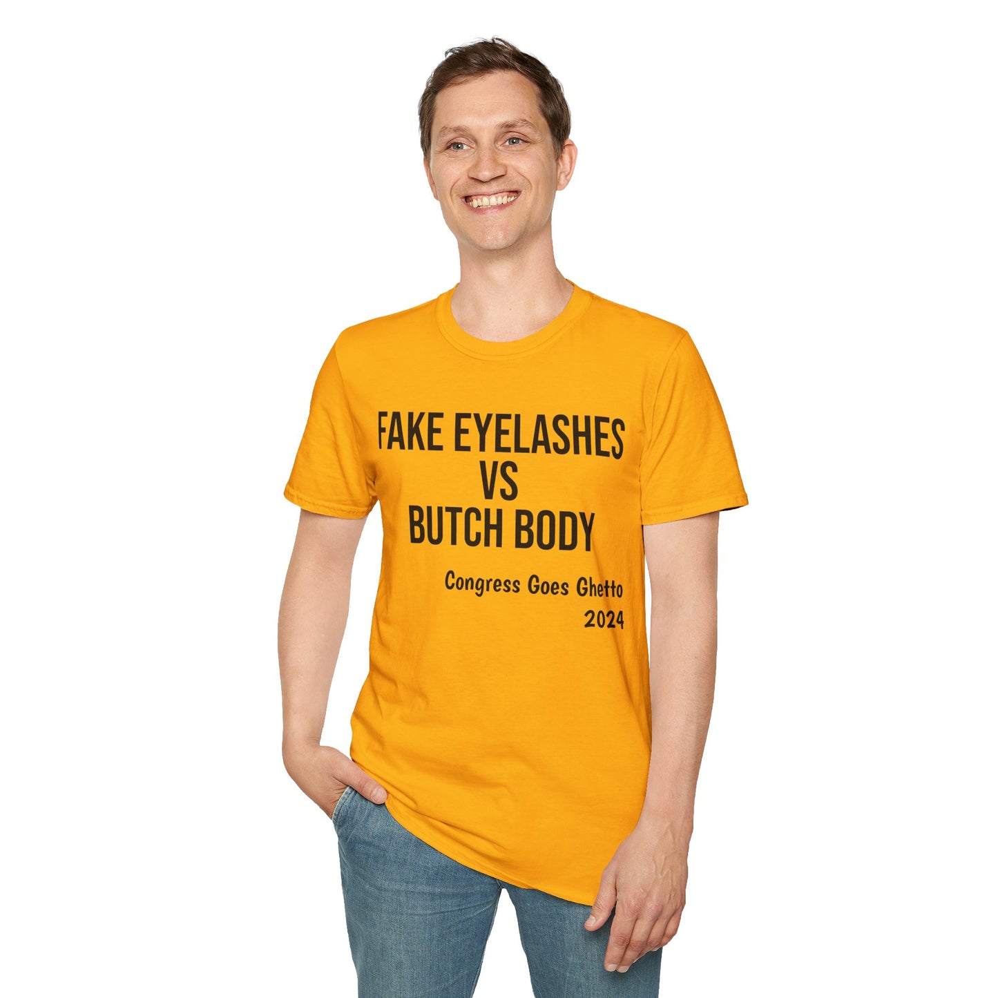 State of America:  Congress Goes Ghetto, Unisex Softstyle T-Shirt, for Men, Women and Patriots