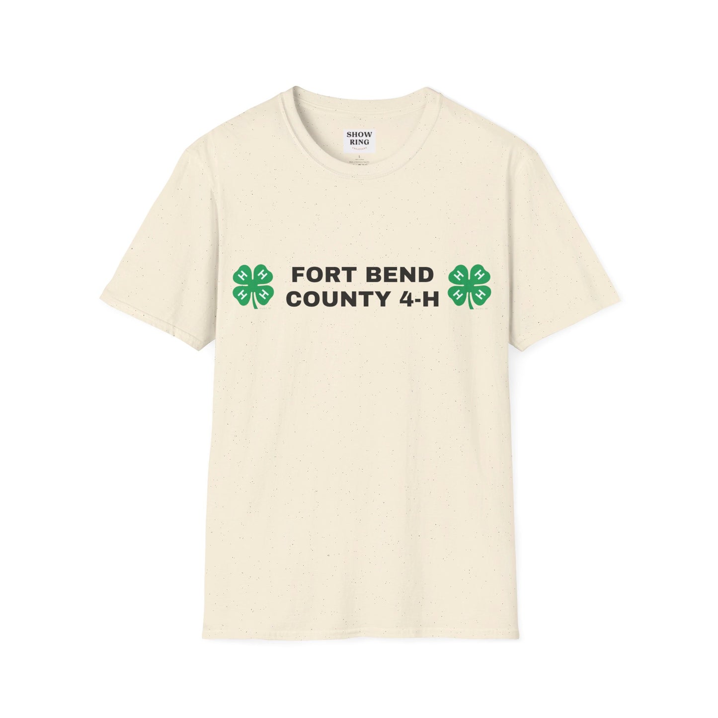 Fort Bend County 4-H:  Unisex Softstyle T-Shirt For Men, Women, and Youth