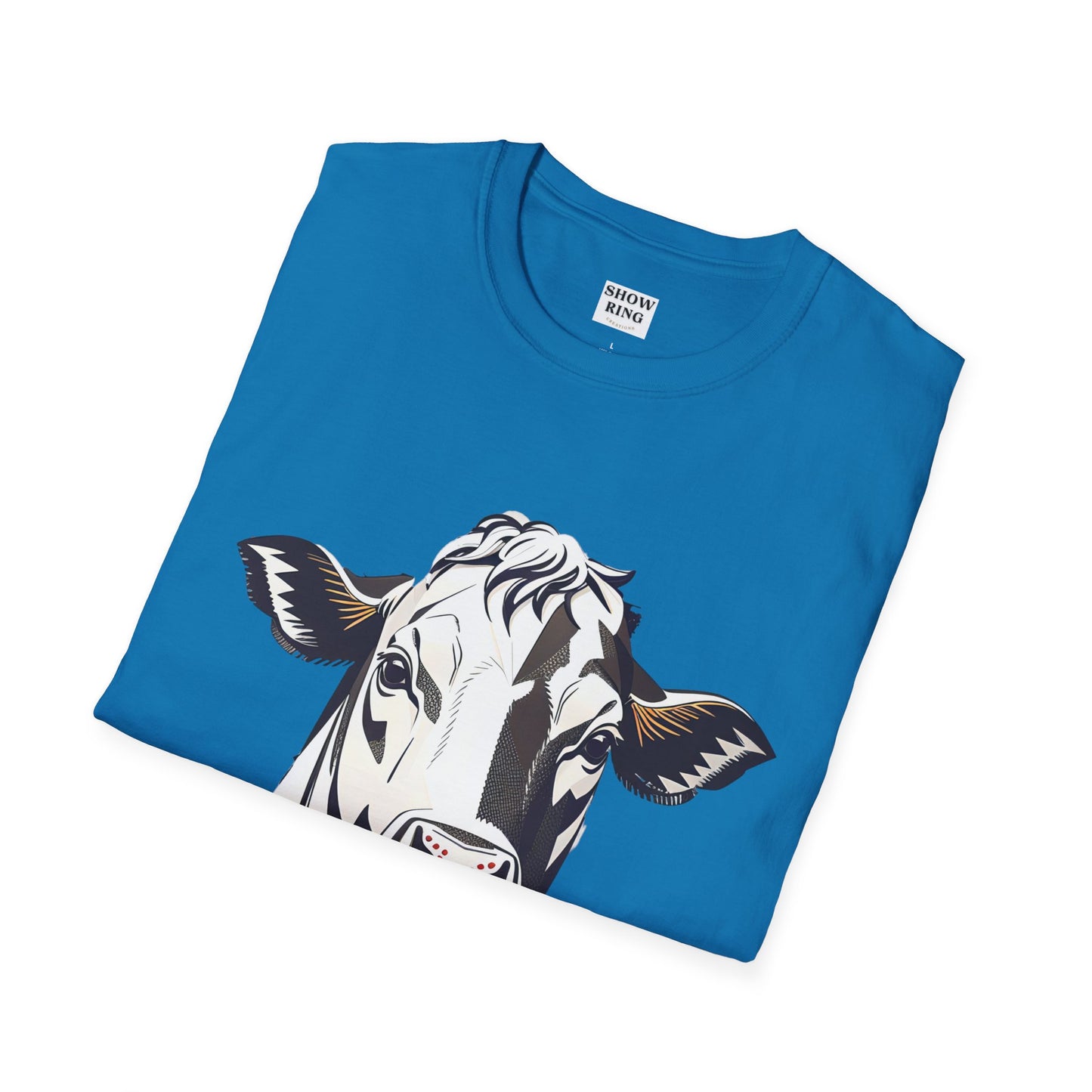 4-H and FFA Heifer Show Shirt - Unisex Softstyle T-Shirt for All Ages