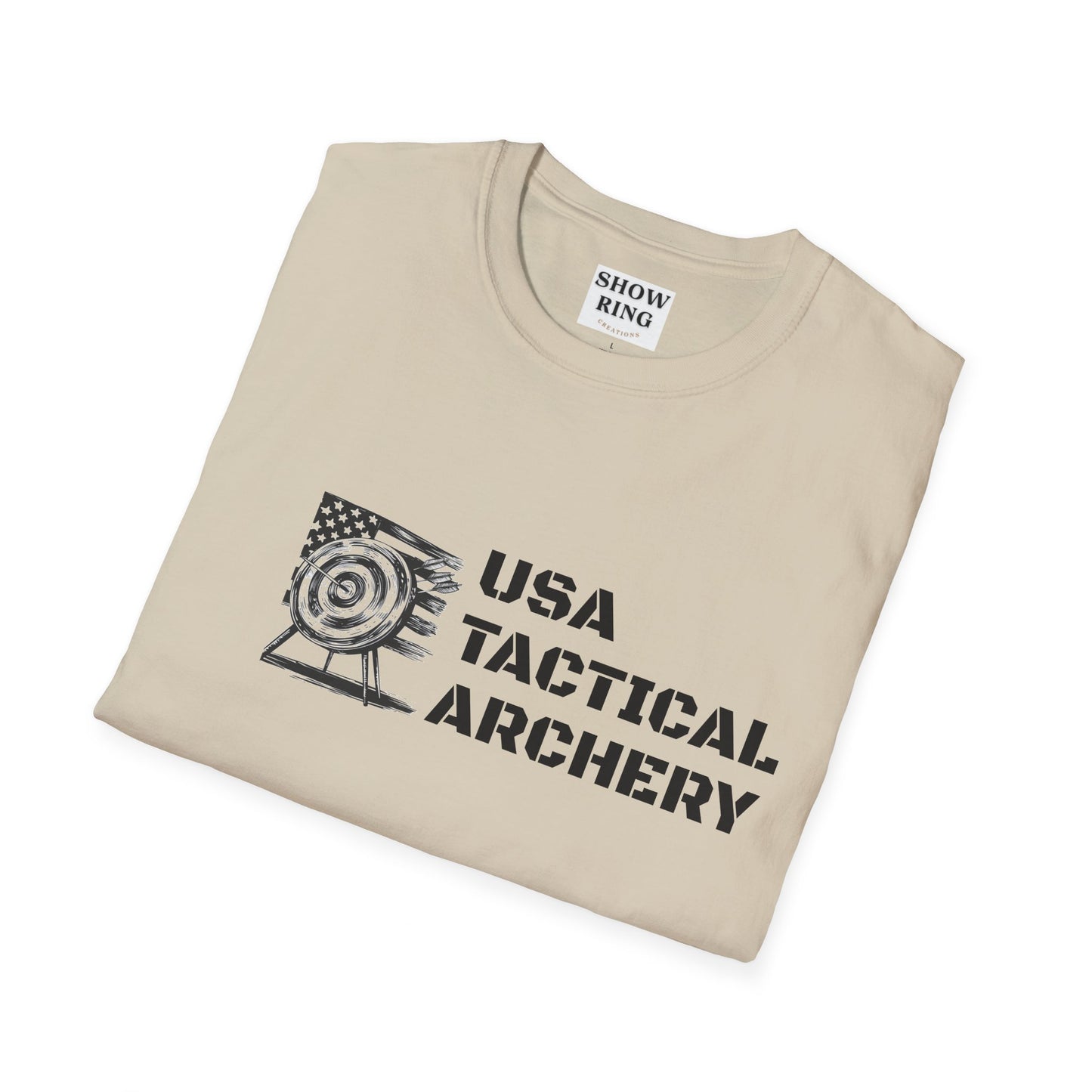 USA Tactical Archery Shirt - Unisex Softstyle T-Shirt for Men, Women, and Children