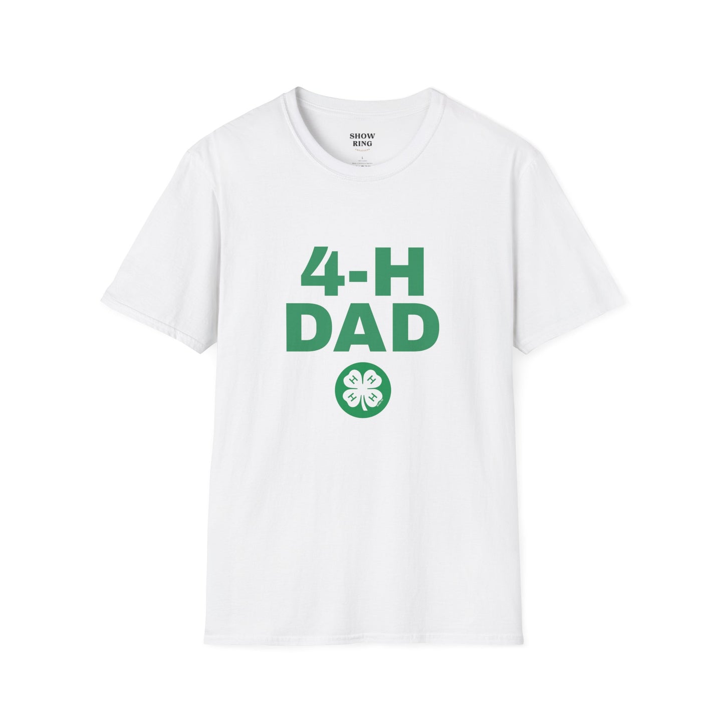 4-H Dad's Shirt - Unisex Softstyle T-Shirt