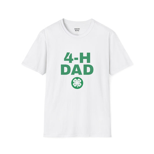 4-H Dad's Shirt - Unisex Softstyle T-Shirt