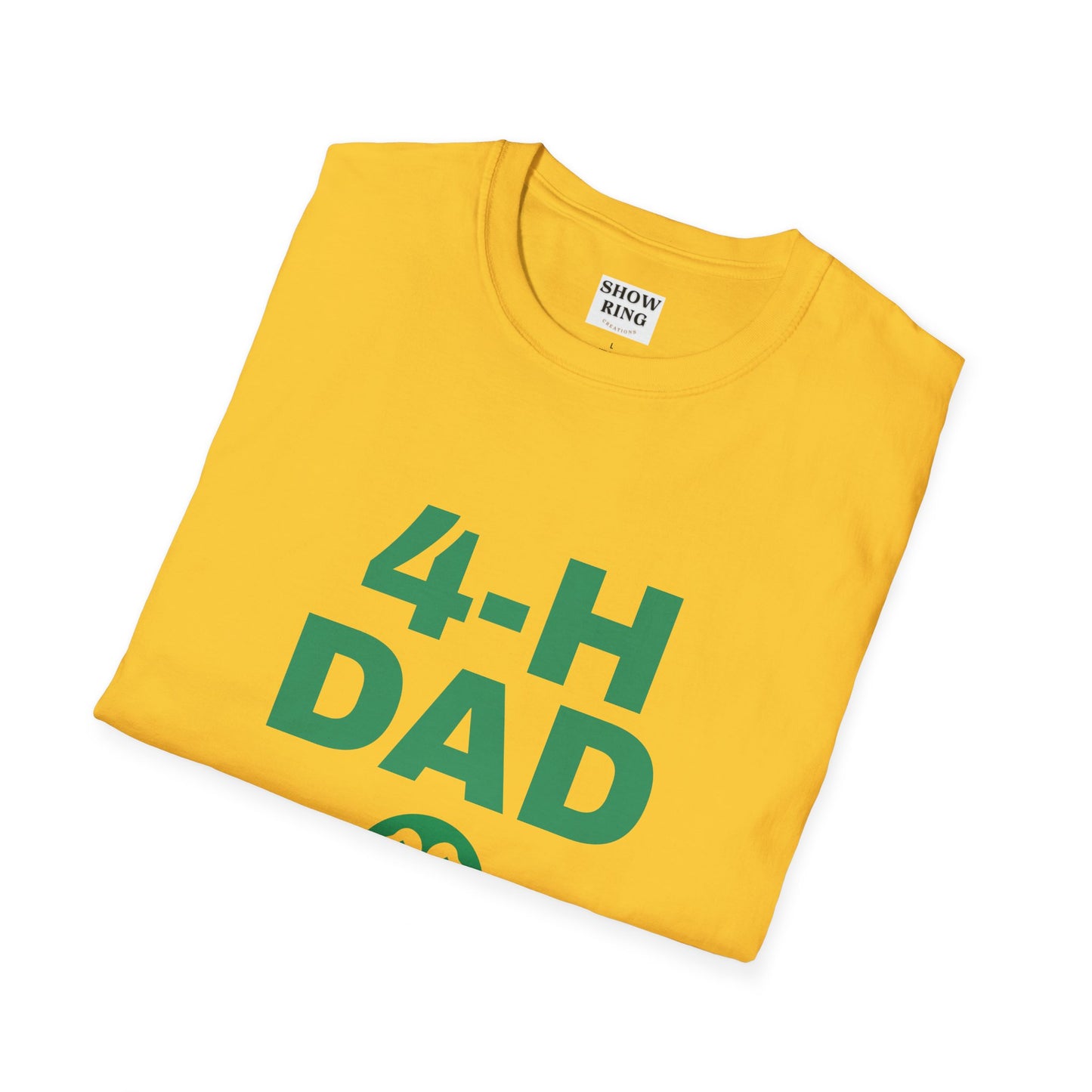 4-H Dad's Shirt - Unisex Softstyle T-Shirt