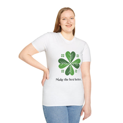 4-H Motto Tee - Unisex Soft style T-Shirt for Men and Women