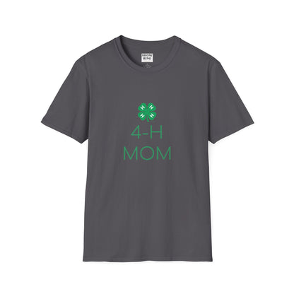 4-H Shirt for Moms and Mamas  - Unisex Softstyle T-Shirt
