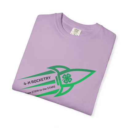 Adult, Rocket-Themed Unisex T-Shirt | From Stem to the Stars, 4-H Rocketry Shirt