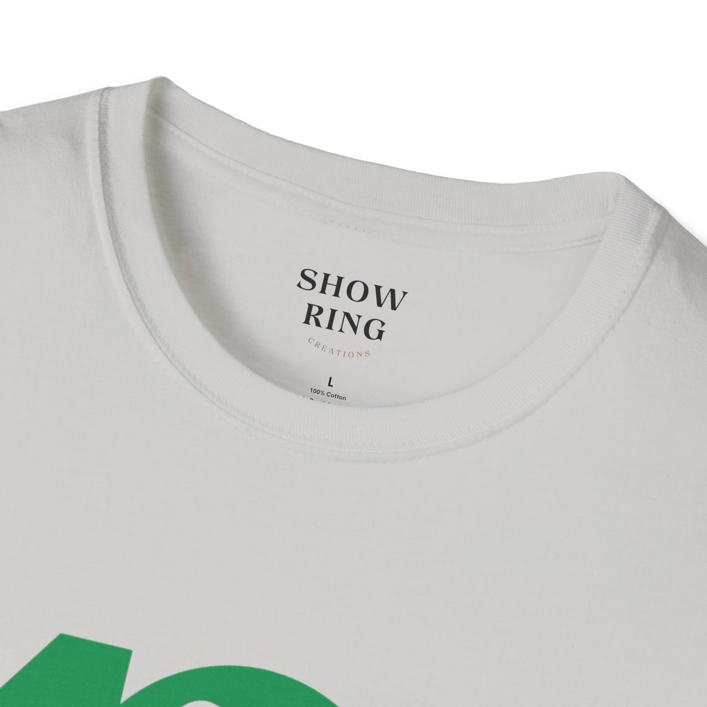 4-H Mom's Shirt with Circle 4-H Logo - Unisex Softstyle T-Shirt for Women