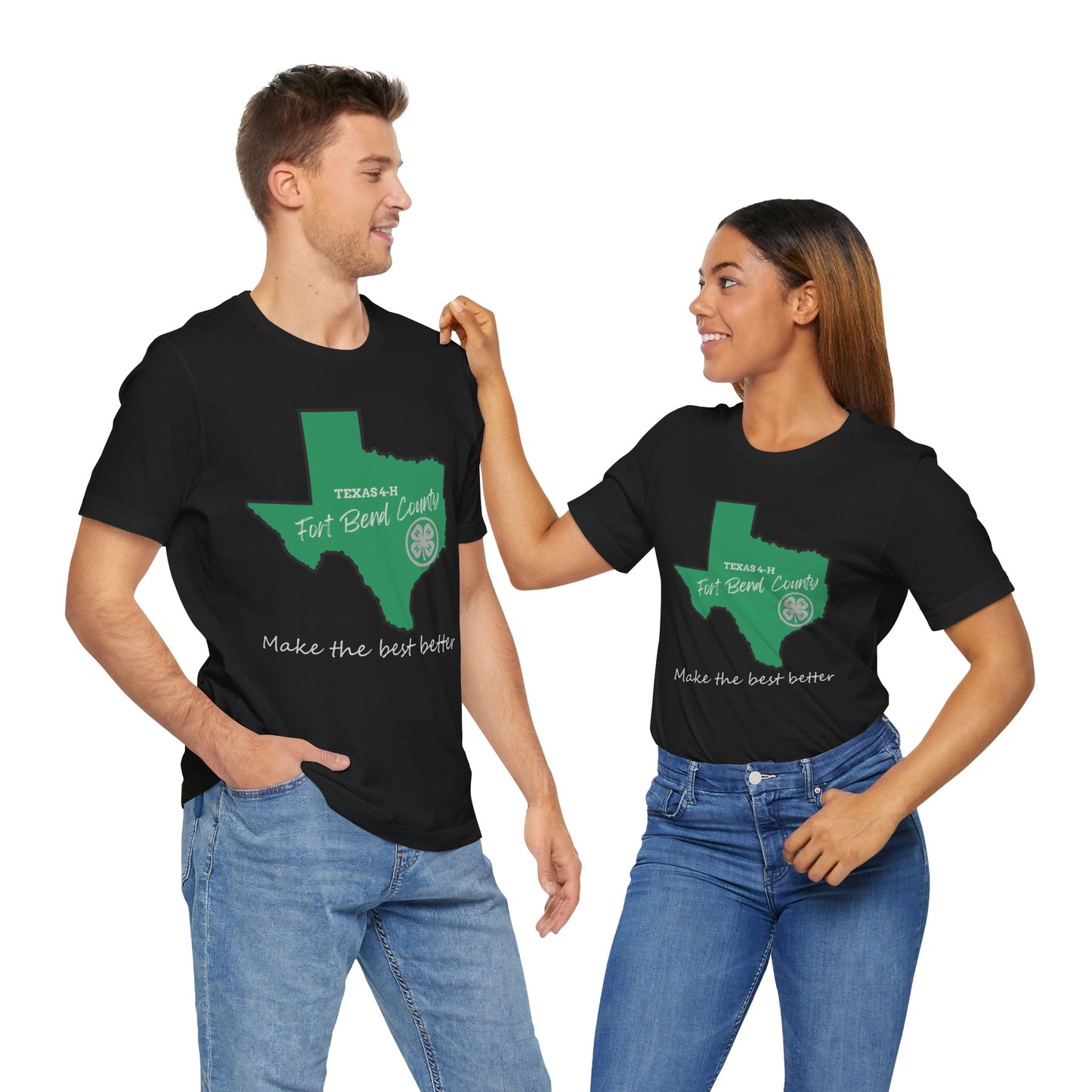 Fort Bend County 4-H Tee - Texas Pride Shirt, 4-H Apparel, Casual Everyday Wear, Fort Bend County 4-H