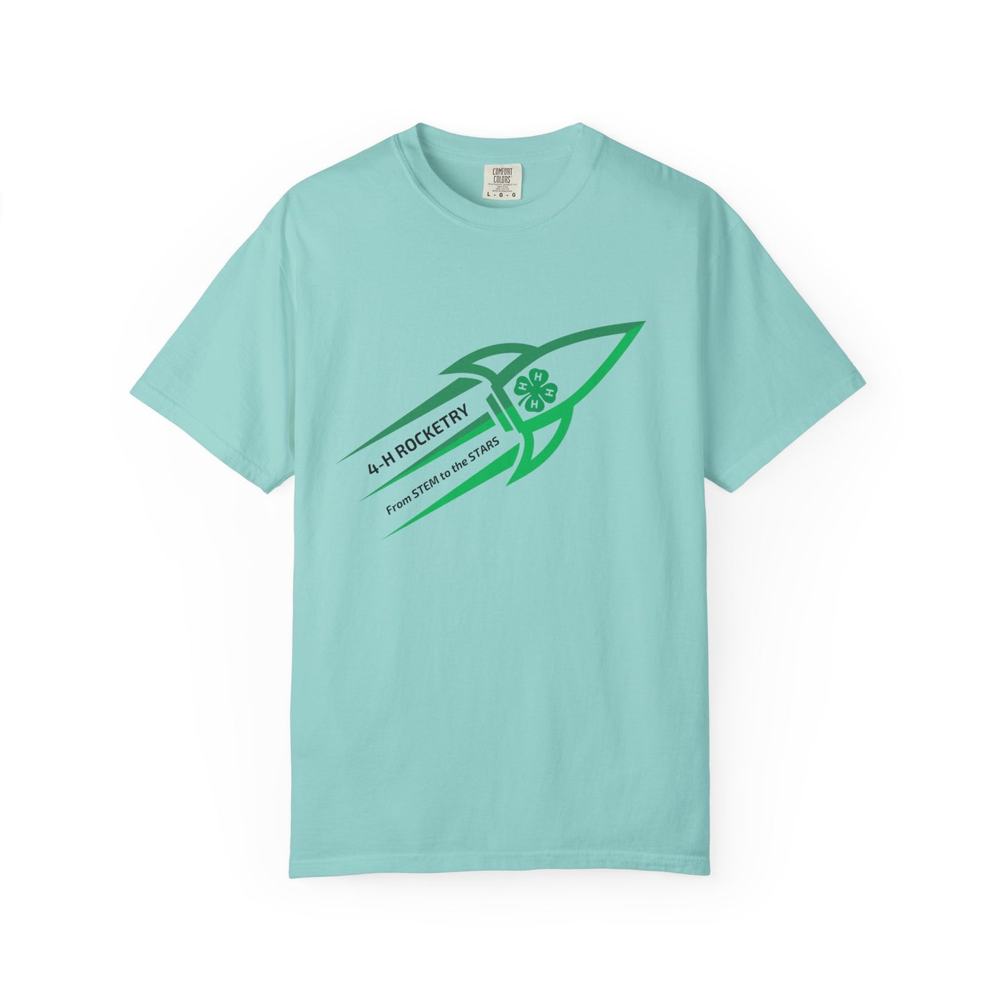 Adult, Rocket-Themed Unisex T-Shirt | From Stem to the Stars, 4-H Rocketry Shirt