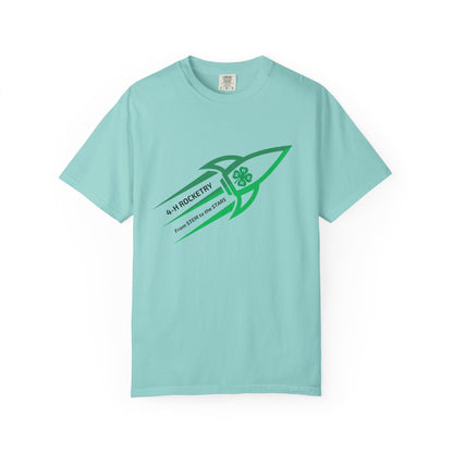 Adult, Rocket-Themed Unisex T-Shirt | From Stem to the Stars, 4-H Rocketry Shirt