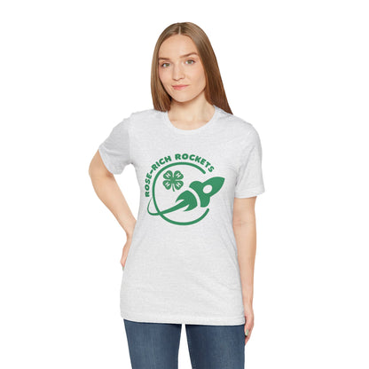 Adult Rose-Rich 4-H Rocketry Club Tee, Unisex T-Shirt