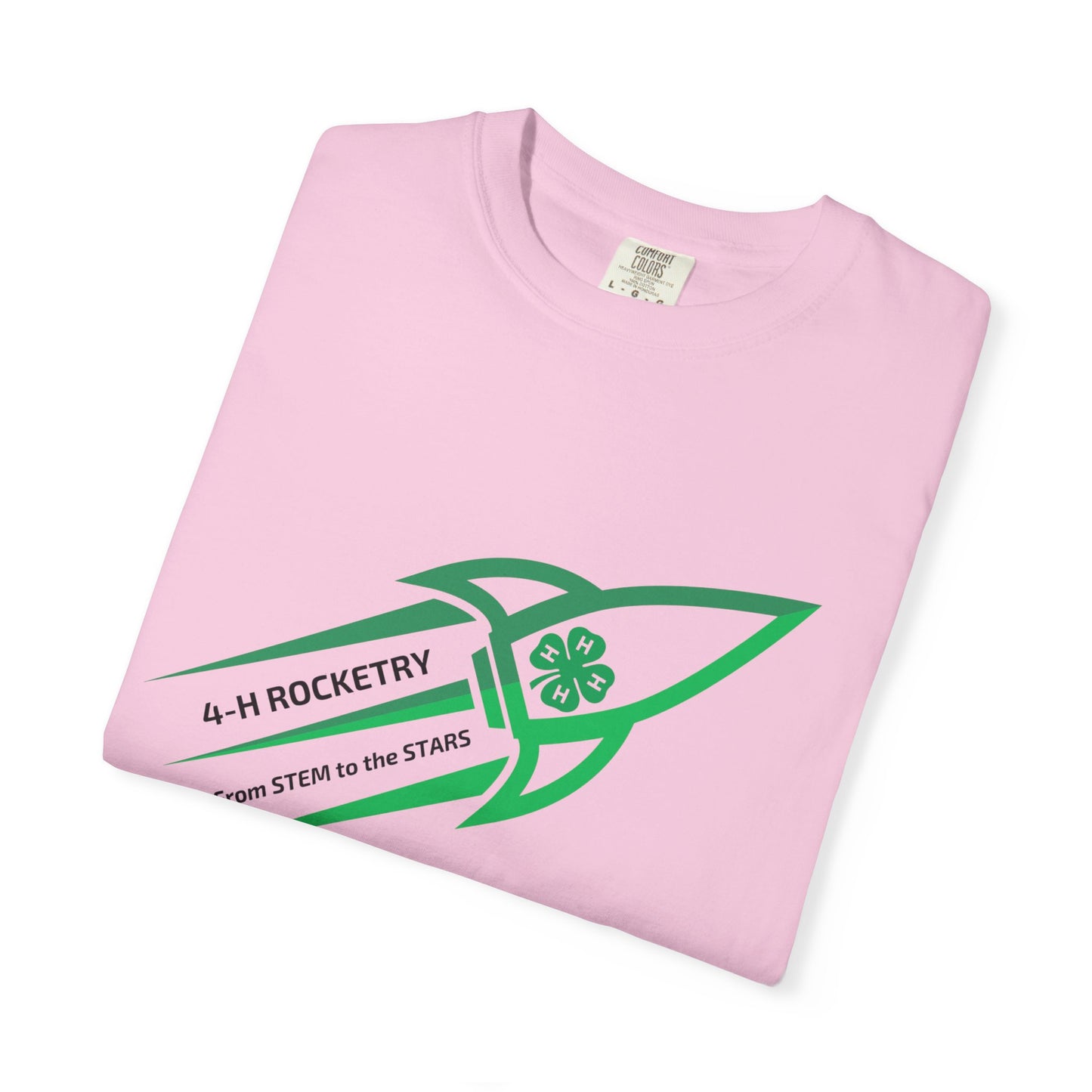 Adult, Rocket-Themed Unisex T-Shirt | From Stem to the Stars, 4-H Rocketry Shirt
