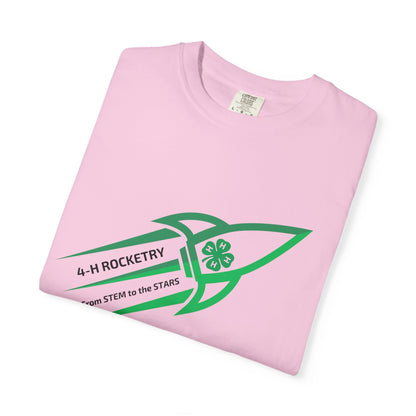 Adult, Rocket-Themed Unisex T-Shirt | From Stem to the Stars, 4-H Rocketry Shirt