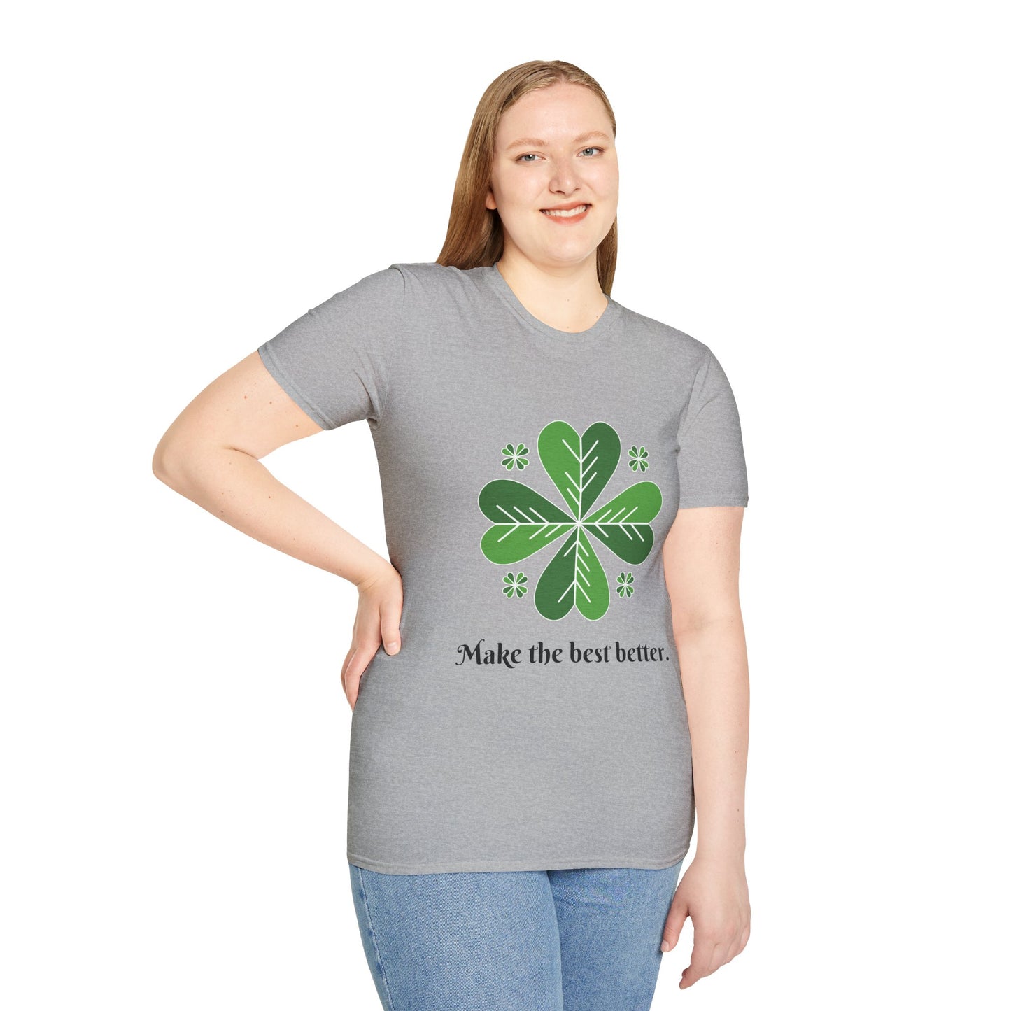 4-H Motto Tee - Unisex Soft style T-Shirt for Men and Women