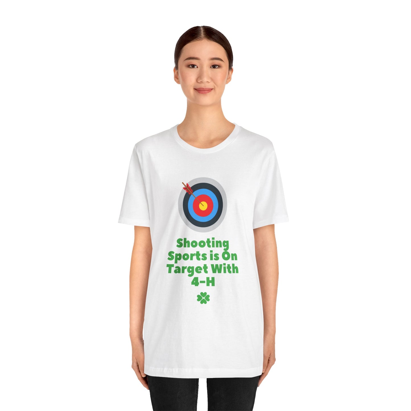 4-H Shooting Sports is On Target, Unisex Short Sleeve T-Shirt