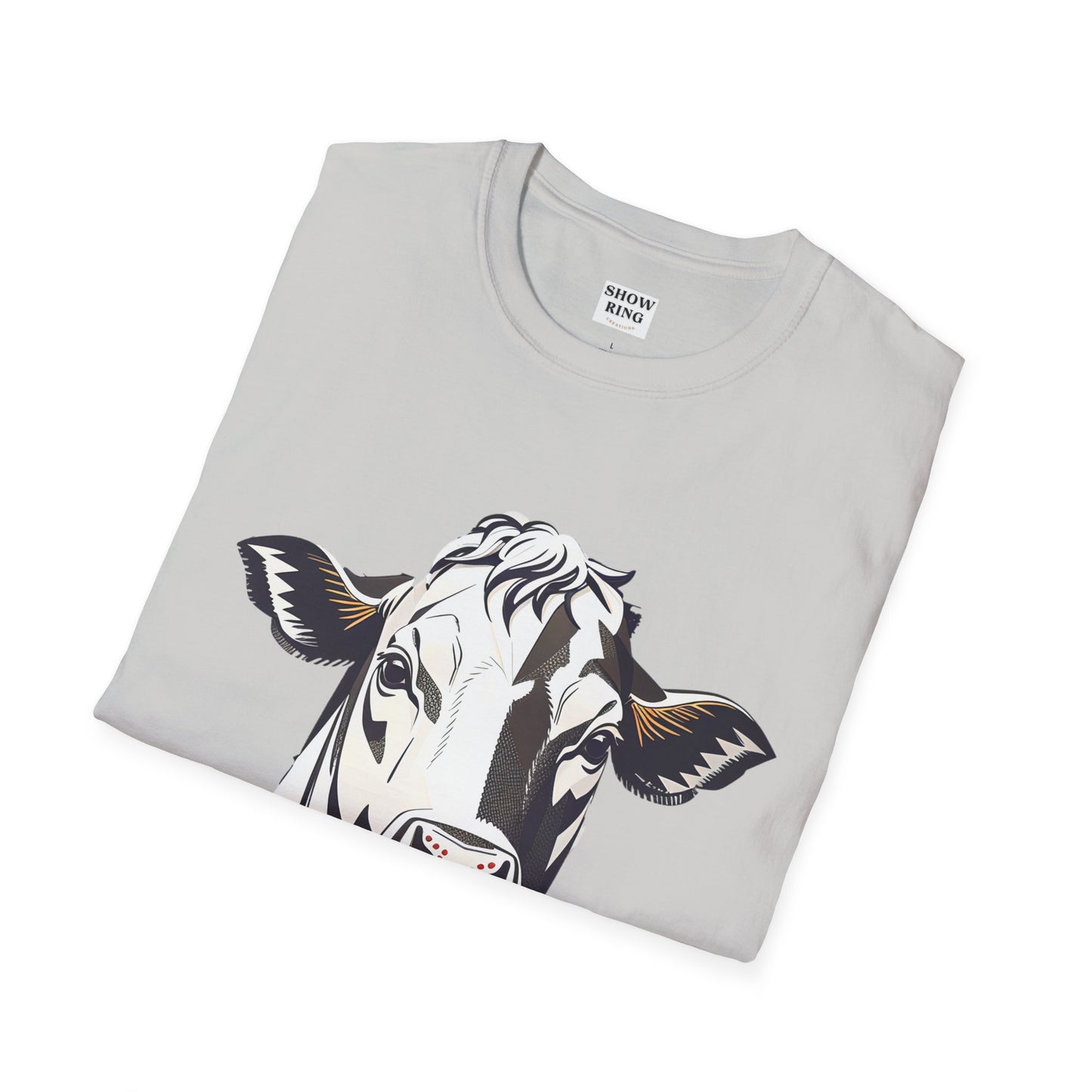 4-H and FFA Heifer Show Shirt - Unisex Softstyle T-Shirt for All Ages