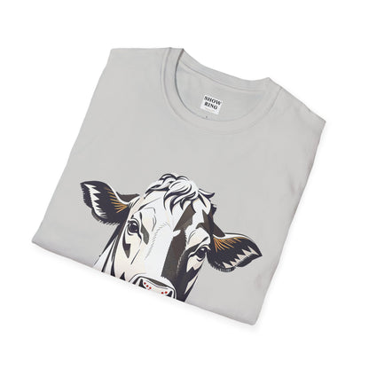 4-H and FFA Heifer Show Shirt - Unisex Softstyle T-Shirt for All Ages
