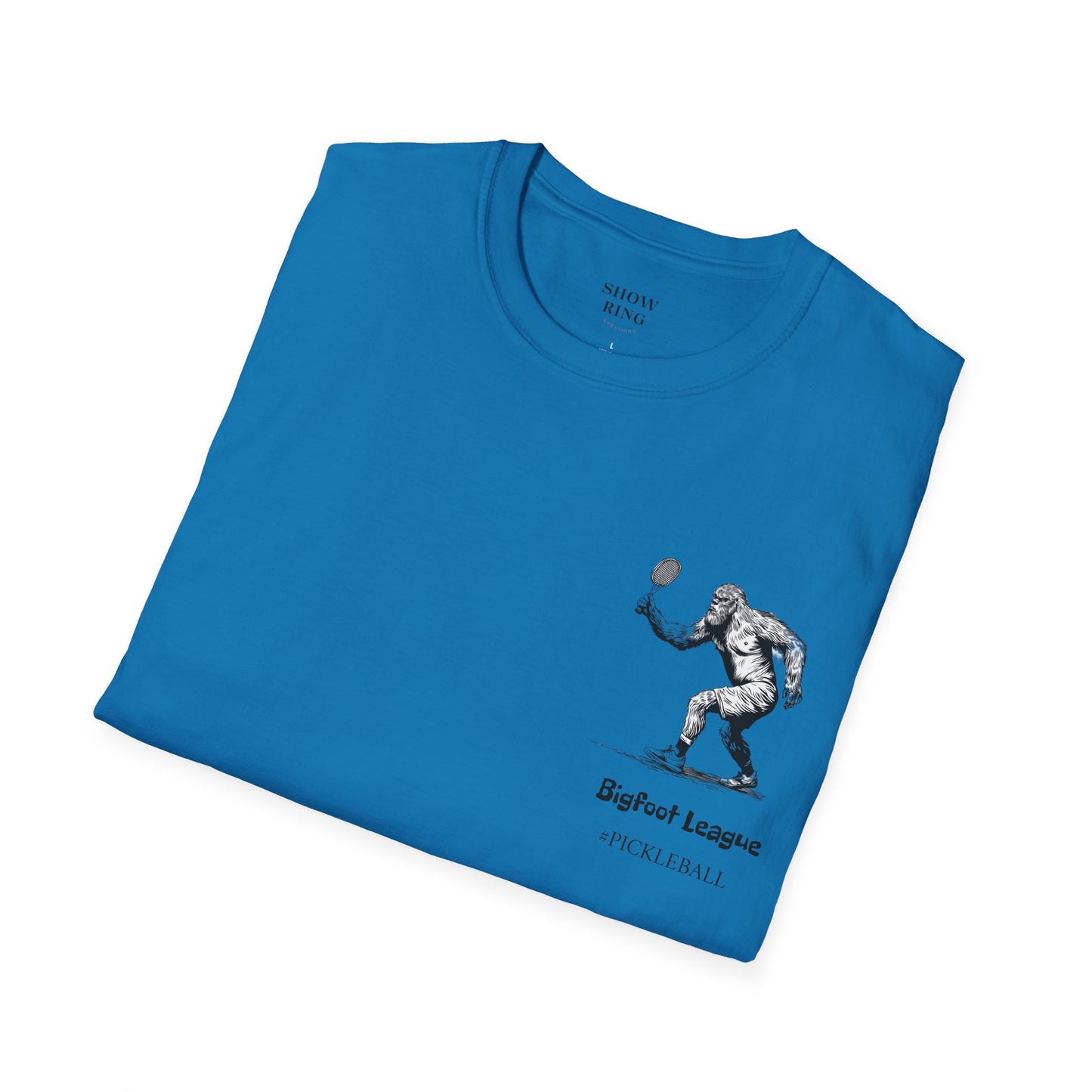 Pickleball Bigfoot League - Unisex Soft style T-Shirt for Men and Women