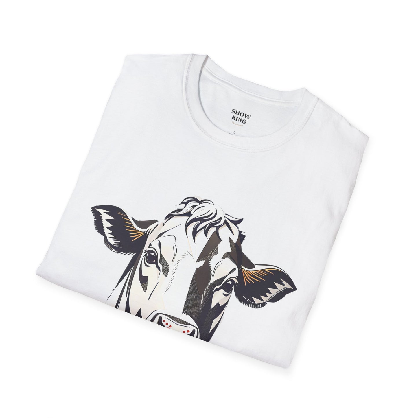 4-H and FFA Heifer Show Shirt - Unisex Softstyle T-Shirt for All Ages