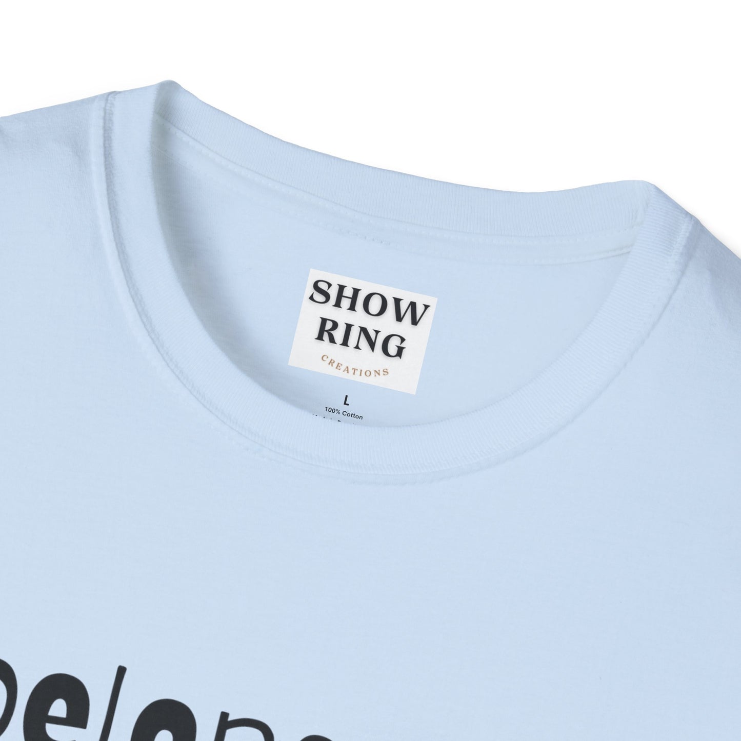 I Belong in the Barn Unisex Softstyle T-Shirt, Farm Life Tee, Animal Lover Gift, Casual Wear, Unique Graphic Top