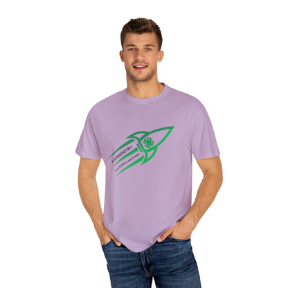 Adult, Rocket-Themed Unisex T-Shirt | From Stem to the Stars, 4-H Rocketry Shirt