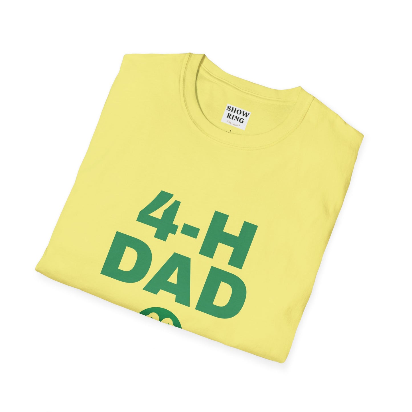 4-H Dad's Shirt - Unisex Softstyle T-Shirt