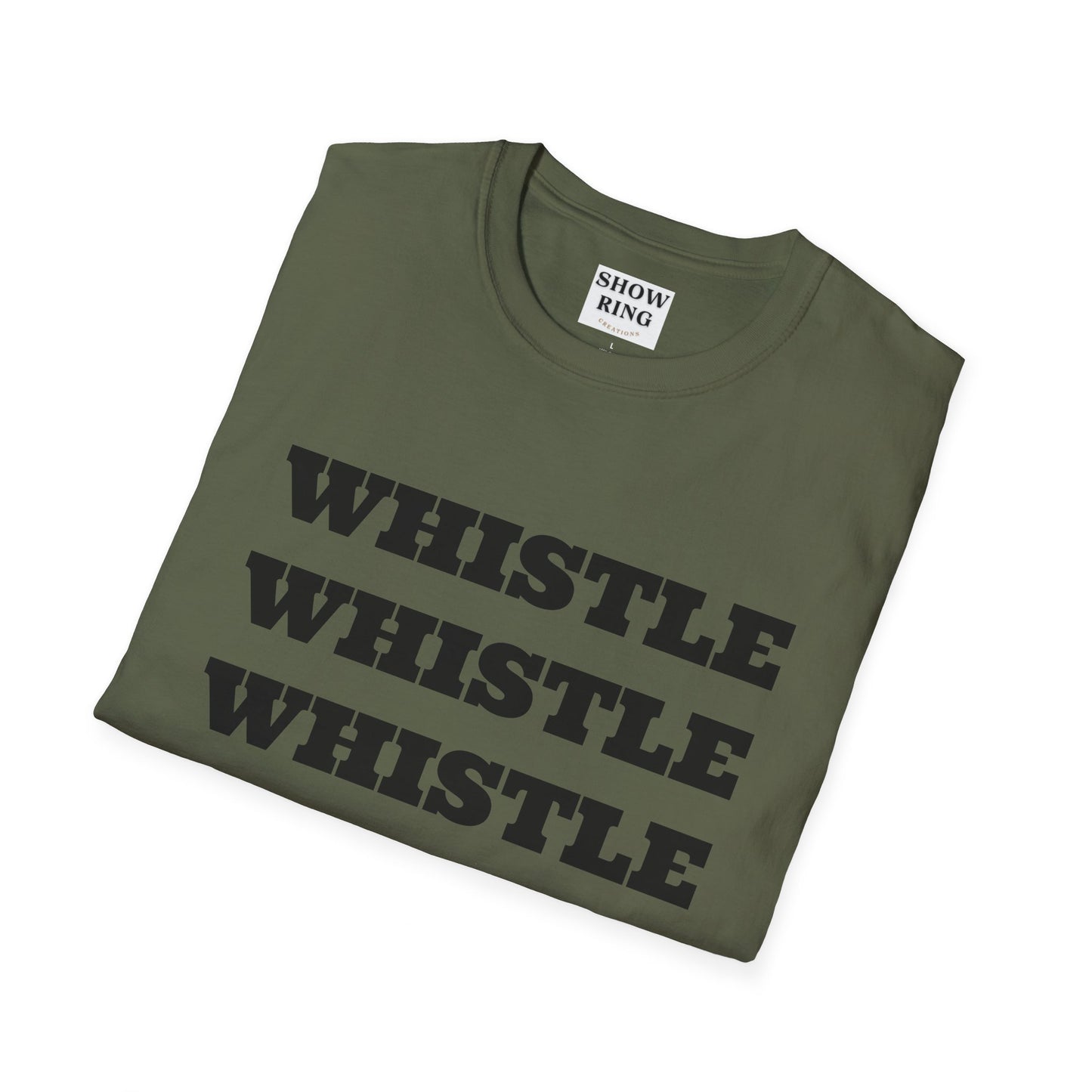 Archers Know:  Whistle, Whistle, Whistle - Unisex Softstyle T-Shirt for Men, Women & Kids