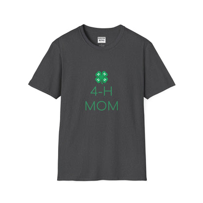 4-H Shirt for Moms and Mamas  - Unisex Softstyle T-Shirt