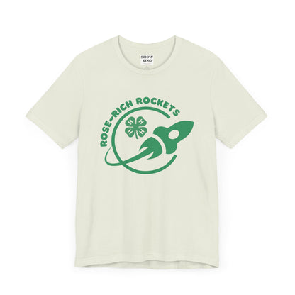 Adult Rose-Rich 4-H Rocketry Club Tee, Unisex T-Shirt