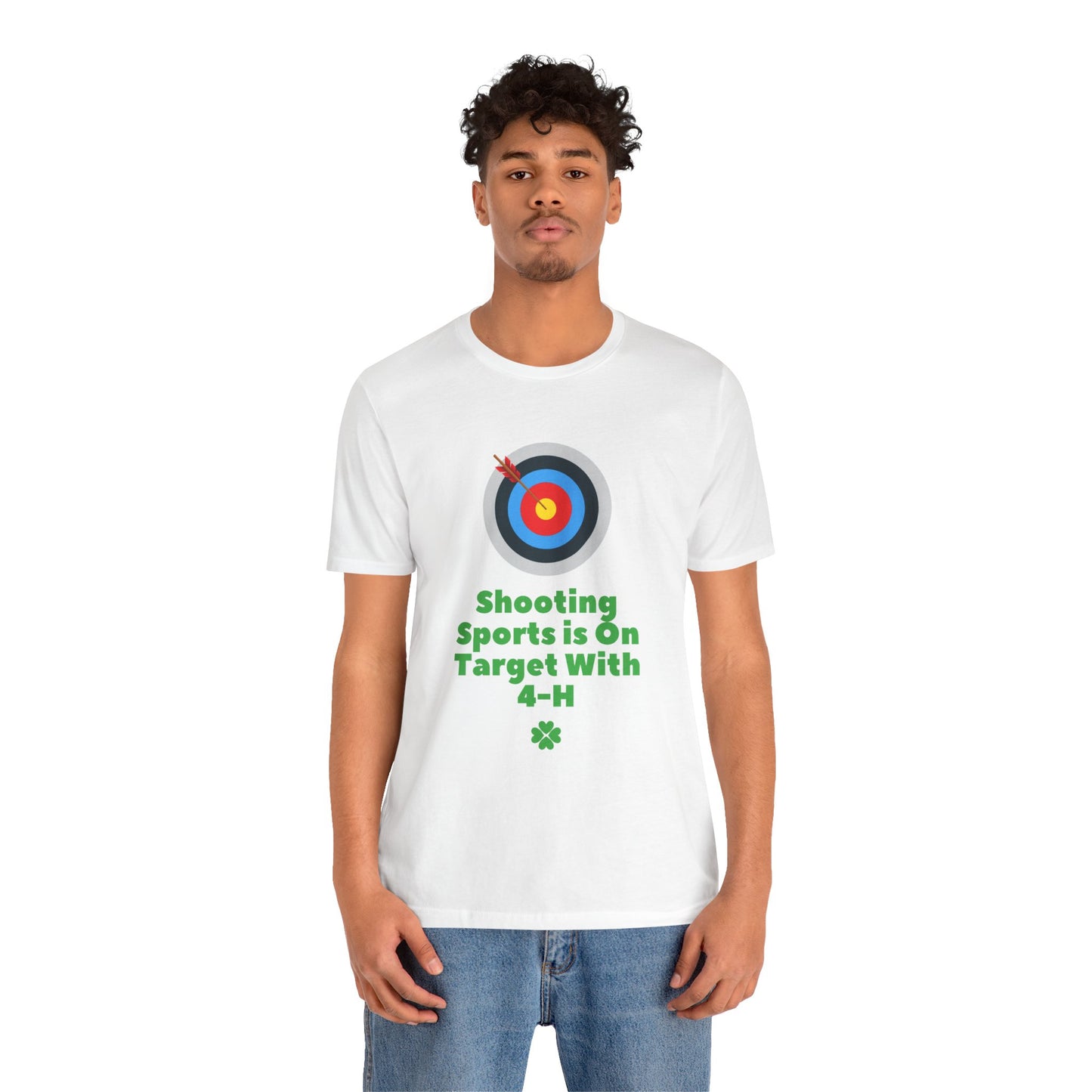 4-H Shooting Sports is On Target, Unisex Short Sleeve T-Shirt