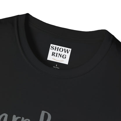 Barn Raised 100% Pure Country, Unisex Softstyle T-Shirt - Country Vibe, Farm Life, Casual Wear, Gift for Farmers, Rustic Style