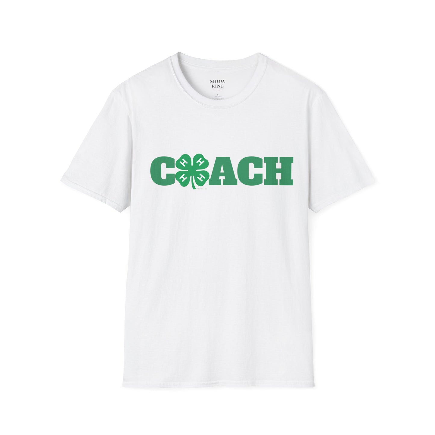 4-H Coach Shirt Unisex Soft style T-Shirt for Men and Women