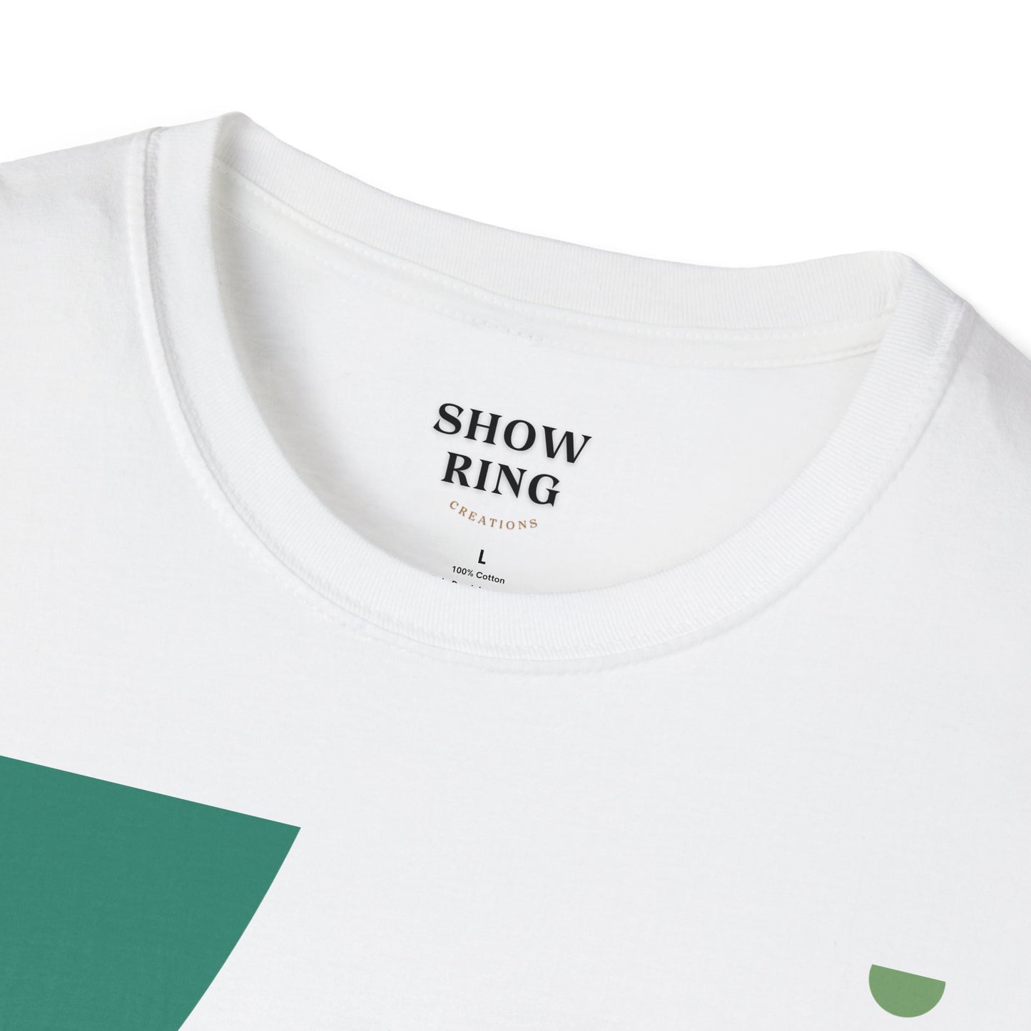 4-H For Life Fun Geometric Shapes: Unisex Softstyle T-Shirt for Men, Women, Youth