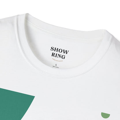 4-H For Life Fun Geometric Shapes: Unisex Softstyle T-Shirt for Men, Women, Youth