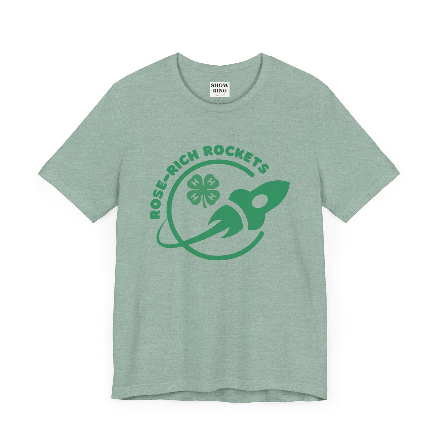 Adult Rose-Rich 4-H Rocketry Club Tee, Unisex T-Shirt