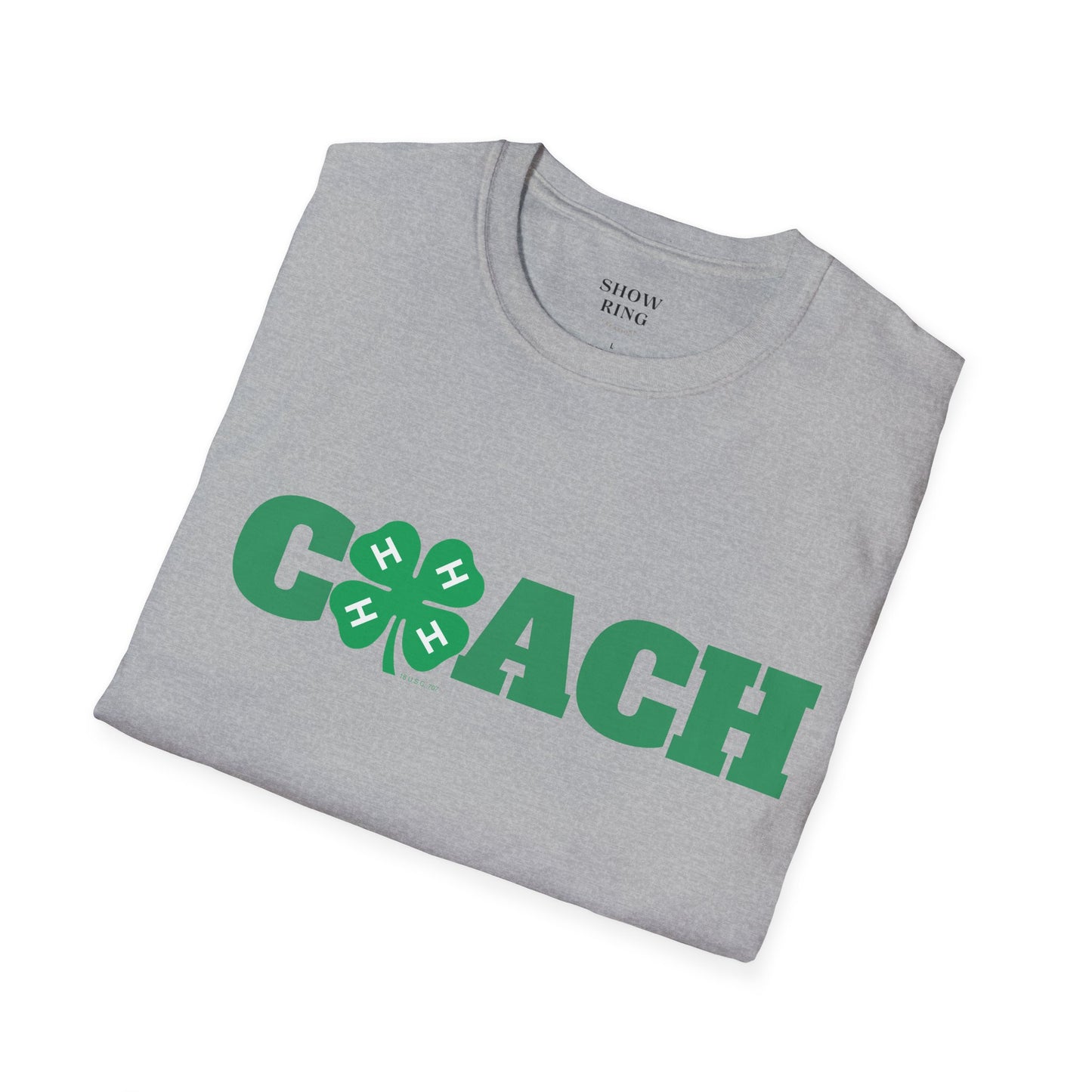 4-H Coach Shirt Unisex Soft style T-Shirt for Men and Women