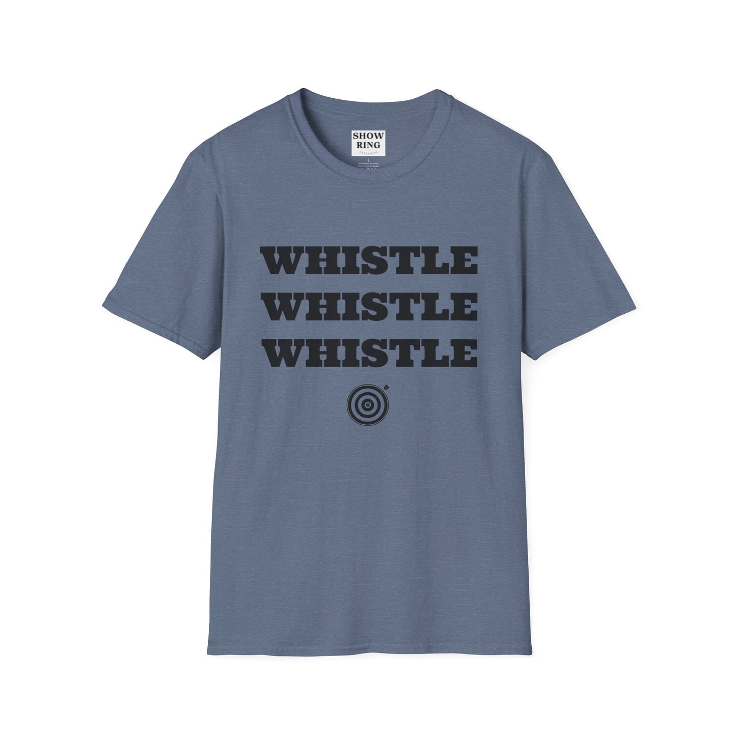 Archers Know:  Whistle, Whistle, Whistle - Unisex Softstyle T-Shirt for Men, Women & Kids