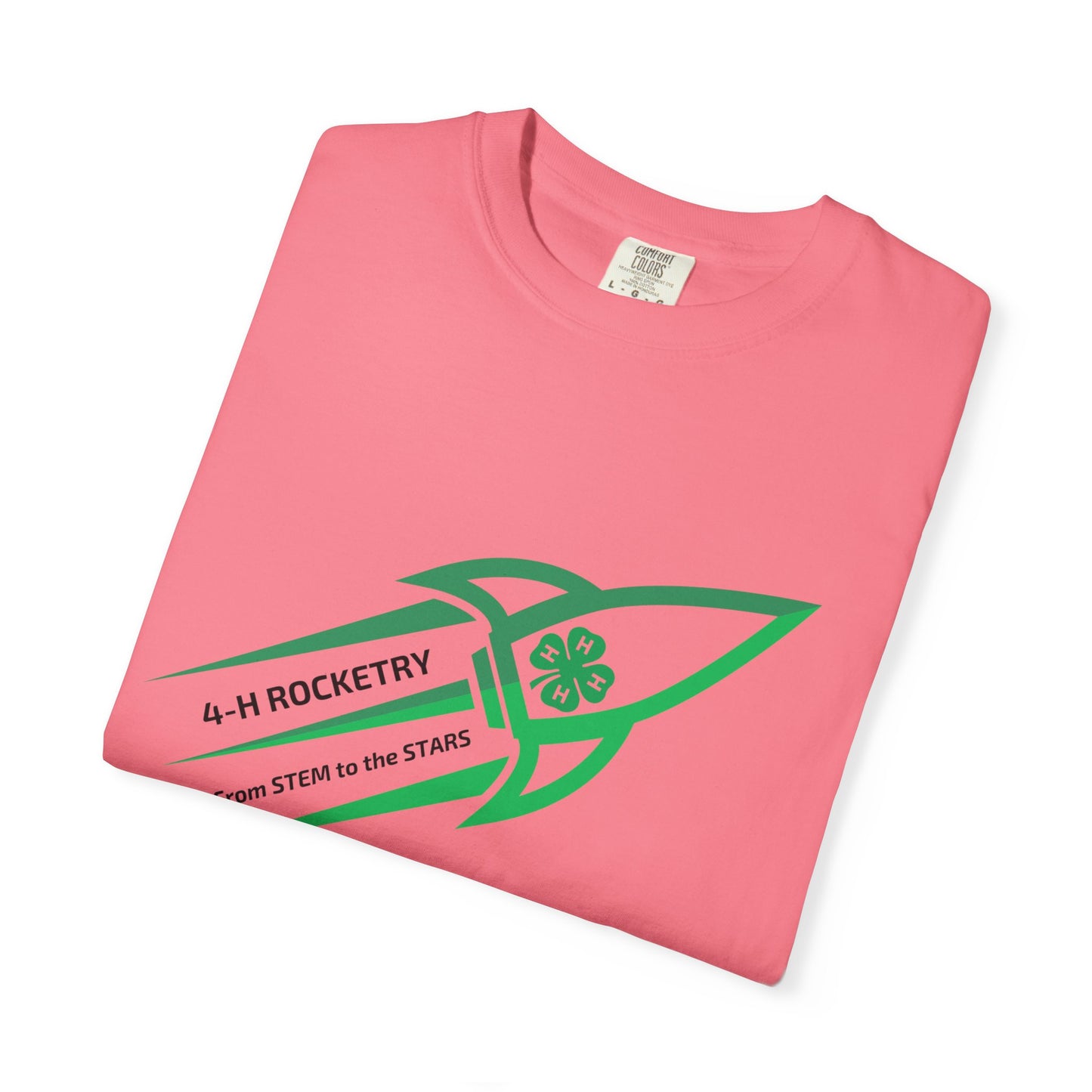 Adult, Rocket-Themed Unisex T-Shirt | From Stem to the Stars, 4-H Rocketry Shirt
