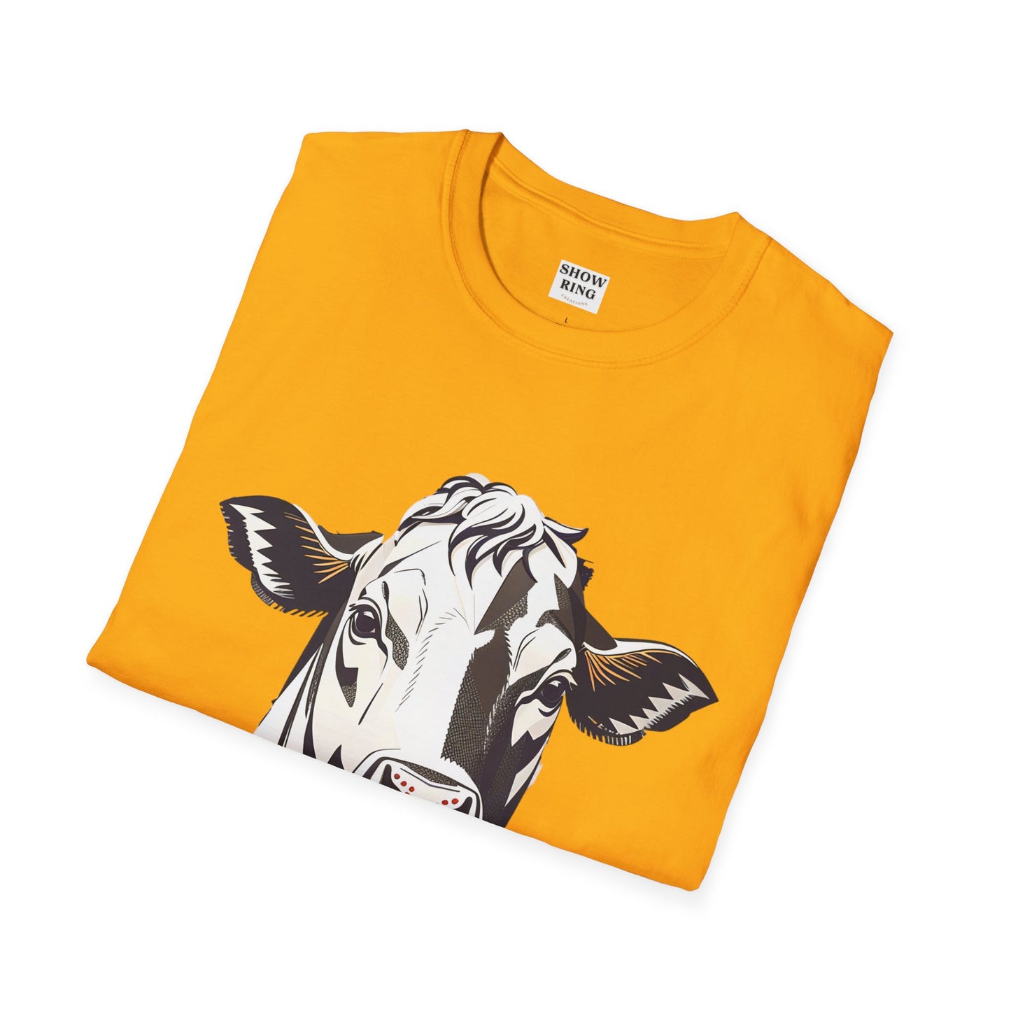 4-H and FFA Heifer Show Shirt - Unisex Softstyle T-Shirt for All Ages