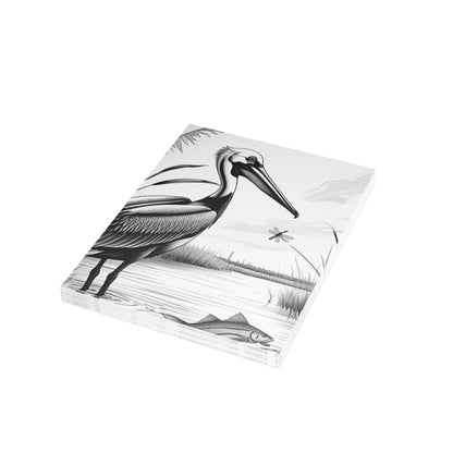 Pelican and Heroes of The Texas Coastal Scene: Elegant Postcard Bundles with Envelopes - Perfect for Personalized Greetings, Thank You Notes, and Art Lovers