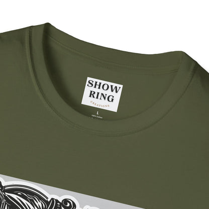 Horse Without Rider for FFA and 4-H Equestrian Teams:  Unisex Softstyle T-Shirt for Men, Women & Kids