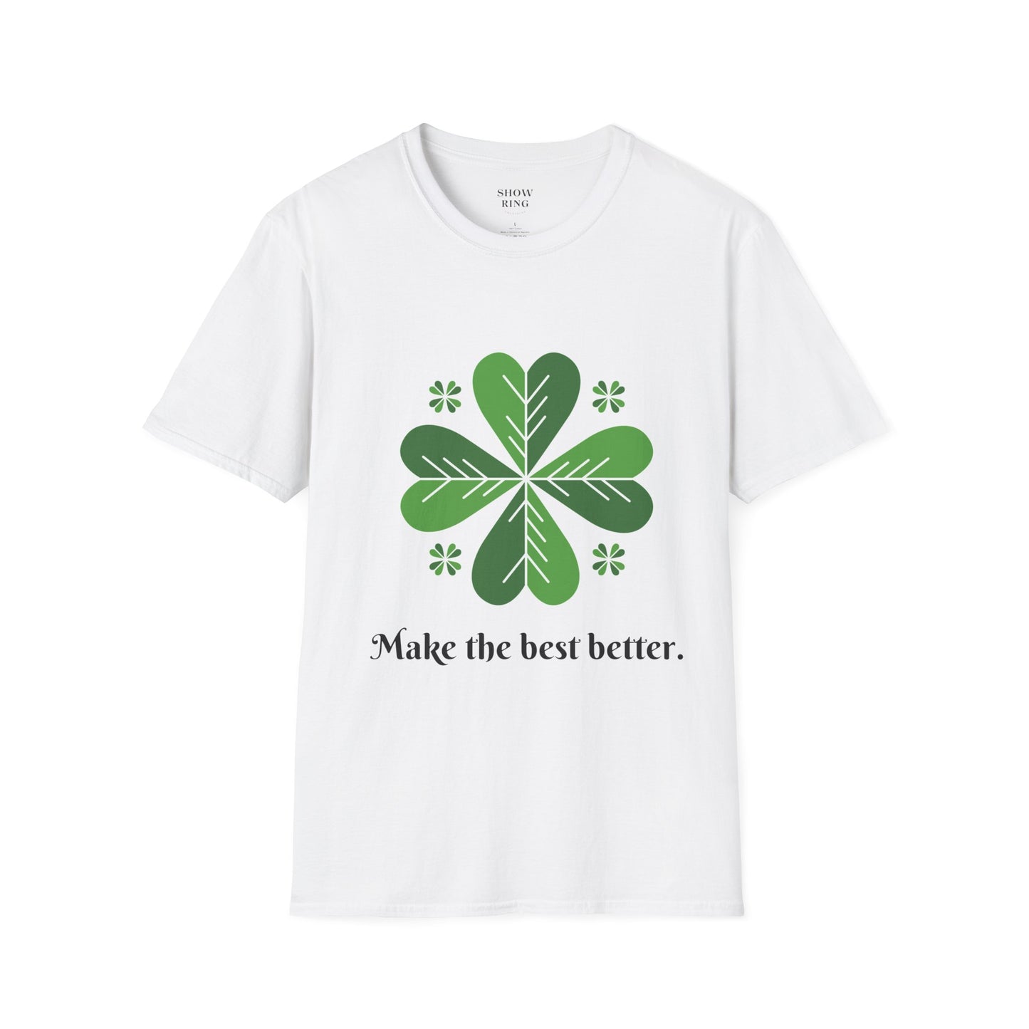4-H Motto Tee - Unisex Soft style T-Shirt for Men and Women