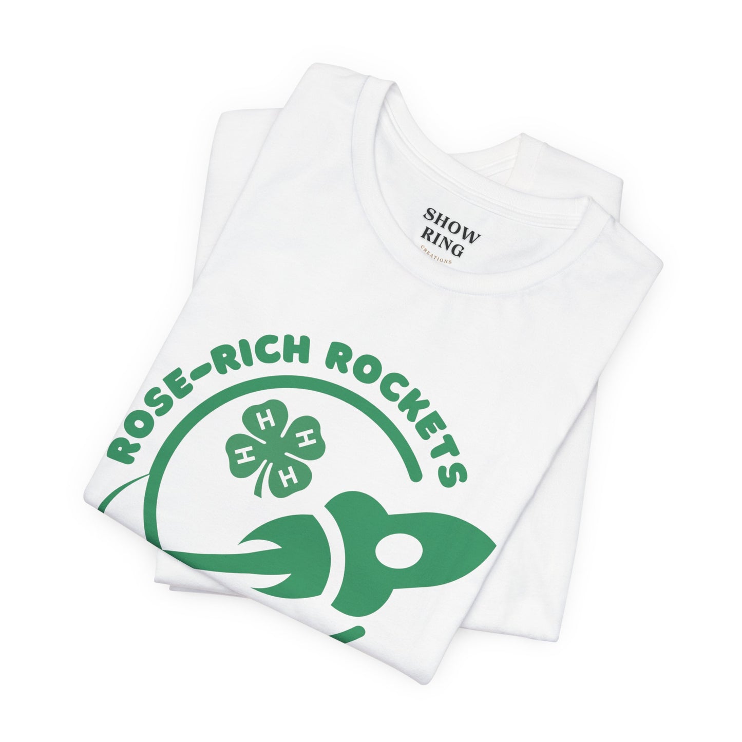 Adult Rose-Rich 4-H Rocketry Club Tee, Unisex T-Shirt