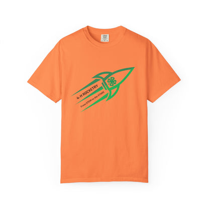 Adult, Rocket-Themed Unisex T-Shirt | From Stem to the Stars, 4-H Rocketry Shirt
