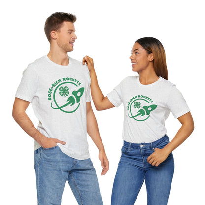 Adult Rose-Rich 4-H Rocketry Club Tee, Unisex T-Shirt